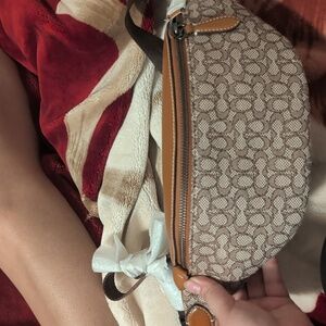 Coach Charter Belt Bag 7 In Micro Signature Jacquard